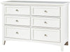 Vaughan-Bassett Bonanza Double Dresser in White image